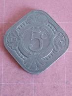 NEDERLAND 5 Cent 1914, Postzegels en Munten, Ophalen of Verzenden, Koningin Wilhelmina, 5 cent, Losse munt