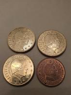 4 munten van Luxemburg zie beschrijving, Postzegels en Munten, Ophalen of Verzenden, Luxemburg, Overige waardes