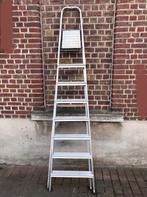 GROTE LADDER 8 TREDEN . HOOG LADDER, Doe-het-zelf en Bouw, Overige Doe-Het-Zelf en Bouw, Ophalen of Verzenden, Gebruikt