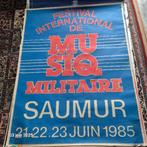 1985 Grote poster van het militaire muziekfestival van S., Verzenden, Landmacht, Foto of Poster