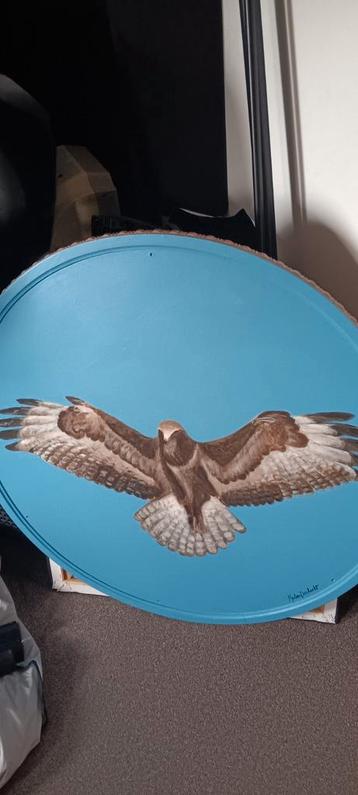Roofvogel  plaat   beschikbaar voor biedingen
