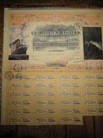 ANCIENNE ACTION, Timbres & Monnaies, Actions & Titres, 1920 à 1950, Action, Envoi