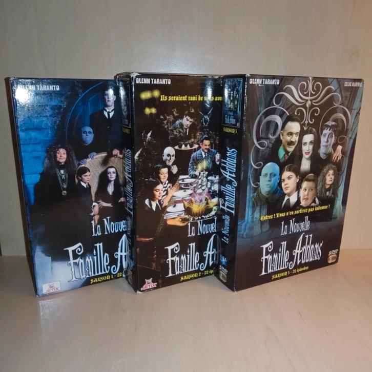 La Nouvelle Famille Addams Intégrale série 15 DVD très rare, CD & DVD, DVD | TV & Séries télévisées, Utilisé, Horreur, Coffret