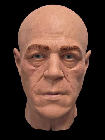 Handgeschilderde realistische mannequin hoofd beschikbaar voor biedingen
