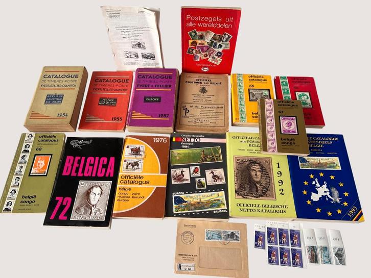 Lot Catalogi Postzegels wereldwijd, Postzegels en Munten, Postzegels | Toebehoren, Catalogus, Ophalen of Verzenden