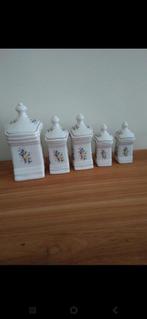 Delft Art kruidenpotjes serie, Huis en Inrichting, Ophalen, Overige materialen, Minder dan 50 cm, Gebruikt