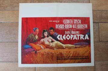 filmaffiche Cleopatra 1963 Elizabeth Taylor filmposter beschikbaar voor biedingen