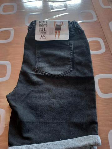 Nieuwe short stretch denim shorts maat L beschikbaar voor biedingen