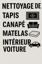 Nettoyage tapis, canapés, matelas et voitures, Vacatures, Vacatures | Thuiswerk