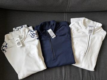 3x Thermo shirt - 12 jaar beschikbaar voor biedingen