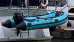 Rubberboot 320 cm met 15 PK Parsun buitenboordmotor, Minder dan 70 pk, Overige merken, Benzine, Aluminium