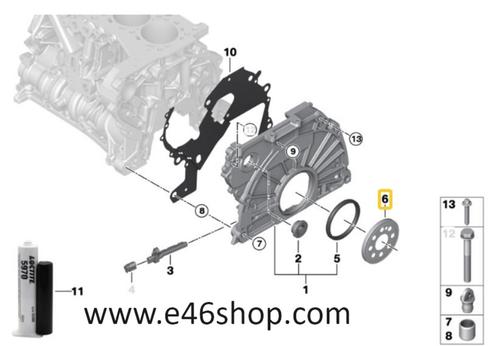 IMPULS KRANS BMW OE  11148605104, Auto-onderdelen, Motor en Toebehoren, BMW, Nieuw, Ophalen of Verzenden