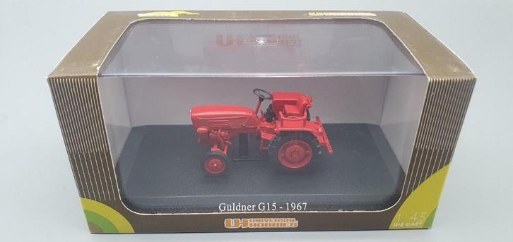 1:43 UH Universal Hobbies Country 6029 Güldner G15 1967, Hobby en Vrije tijd, Modelauto's | 1:43, Zo goed als nieuw, Auto, Universal Hobbies