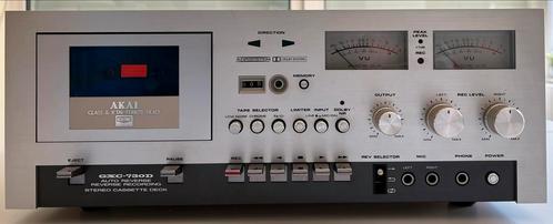 AKAI - GXC-730D - 3 koppen - VINTAGE - Audio Reverse Stereo, Audio, Tv en Foto, Cassettedecks, Enkel, Akai, Auto-reverse, Tape counter