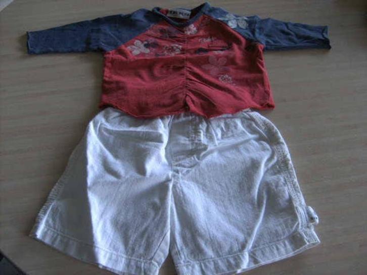 Setje IKKS.  maat 62-68.  Meisje., Kinderen en Baby's, Babykleding | Maat 62, Zo goed als nieuw, Meisje, Setje, Ophalen of Verzenden