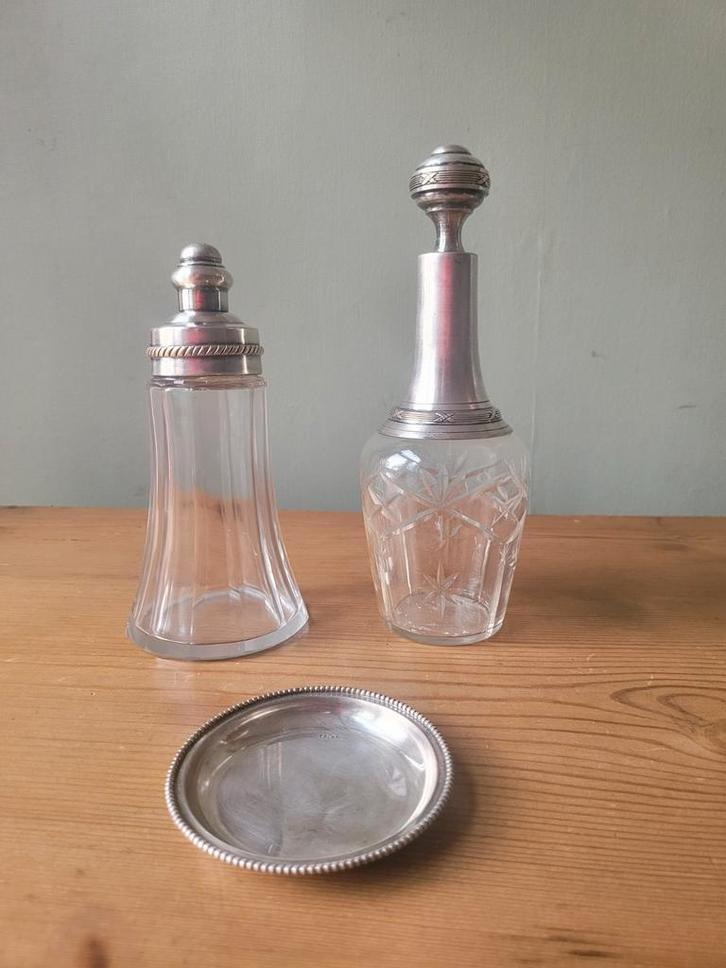 Lot van zilverkleurig metaal, Antiek en Kunst, Antiek | Zilver en Goud, Zilver, Ophalen of Verzenden