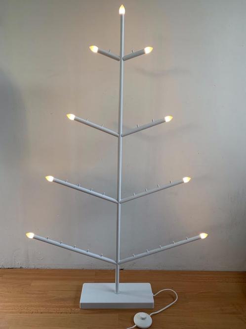 LEDlamp op voet met schakelaar design metalen BOOM 112cm, Huis en Inrichting, Lampen | Vloerlampen, Zo goed als nieuw, 100 tot 150 cm