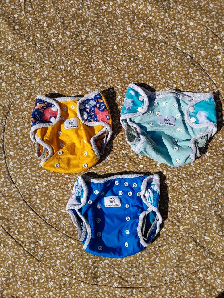 Wasbare luiers : volledige set, Enfants & Bébés, Bains & Soins, Utilisé, Autres types, Enlèvement