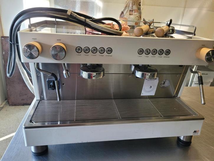 Halfautomaat Ascaso 2 groeps, Articles professionnels, Horeca | Équipement de cuisine, Café et Espresso, Utilisé, Enlèvement