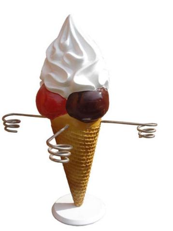 Schepijs caroussel 40 cm - toonbank caroussel 4 ijsjes beschikbaar voor biedingen