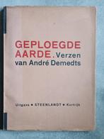 A. DEMEDTS. Geploegde Aarde, Livres, Poèmes & Poésie, Comme neuf, Enlèvement ou Envoi