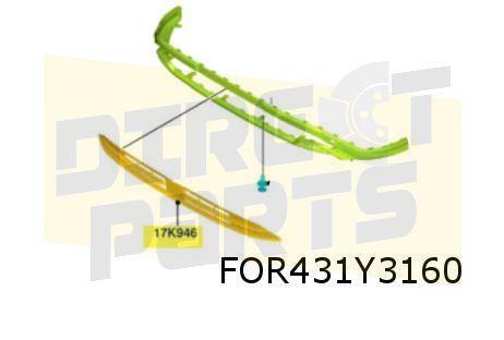 Ford Transit Custom (11/23-) voorbumpergrille onder (Carbon, Auto-onderdelen, Carrosserie, Bumper, Ford, Voor, Nieuw, Verzenden