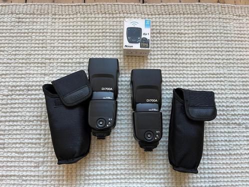 2 Nissin flitsen + remote/commander, Audio, Tv en Foto, Foto | Flitsers, Kantelbaar, Ophalen