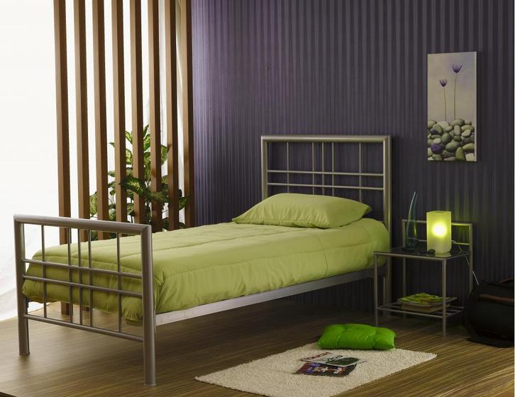 Paxos I 1-persoonsbed - Zilvergrijs, Kinderen en Baby's, Kinderkamer | Bedden