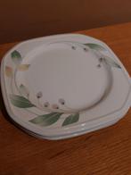Lot de 4 assiettes à dessert Pontesa années 80-90 vintage, Ophalen of Verzenden