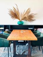 Stevige mooie eettafel, Ophalen, Strak, Gebruikt, 50 tot 100 cm