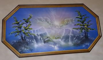 Grand tableau de peinture, Enlèvement, Neuf, Tableau d'affichage