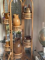 Rotan plantenrek, Huis en Inrichting, Woonaccessoires | Etagères, Ophalen, Zo goed als nieuw