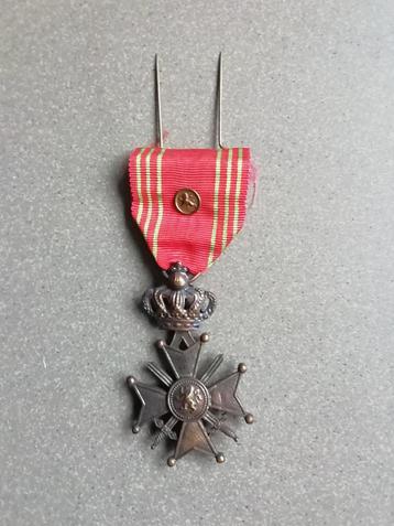 Décoration croix de guerre belge 