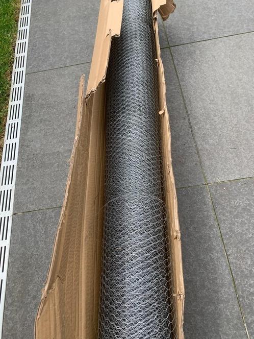 Gegalvaniseerd Kippen draad 120cmx18m - nieuw, Dieren en Toebehoren, Pluimvee | Toebehoren, Nieuw, Ophalen