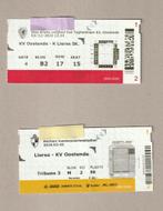 2 versch (gebruikte) tickets Lierse - Oostende (2023-2024), Verzamelen, Sportartikelen en Voetbal, Ophalen of Verzenden, Gebruikt