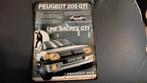 Plaque en métal Peugeot 205 GTI, Boeken, Auto's | Boeken, Peugeot, Ophalen of Verzenden, Zo goed als nieuw
