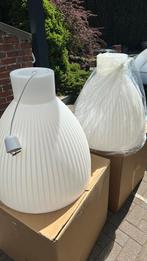 2 x reuze hanglampen retro design nieuw, Huis en Inrichting, Lampen | Hanglampen, Ophalen, Kunststof, 50 tot 75 cm, Nieuw