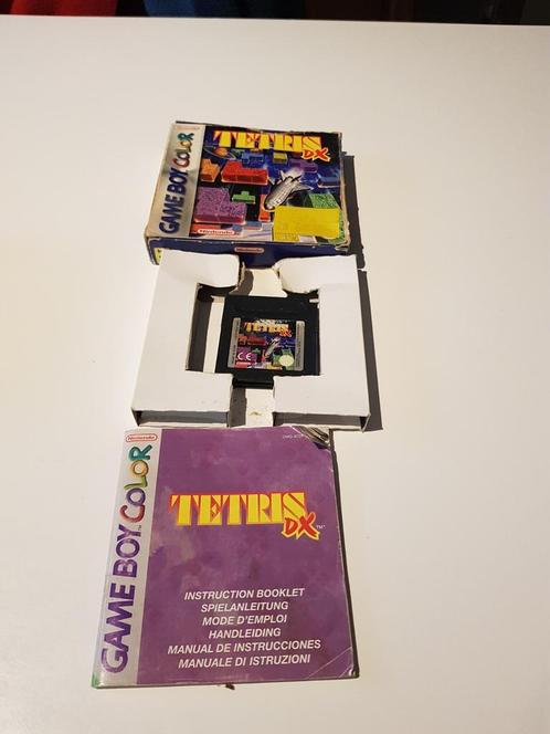game boy color 'tetris dx' game, Games en Spelcomputers, Games | Nintendo Game Boy, Gebruikt, Puzzel en Educatief, Vanaf 7 jaar