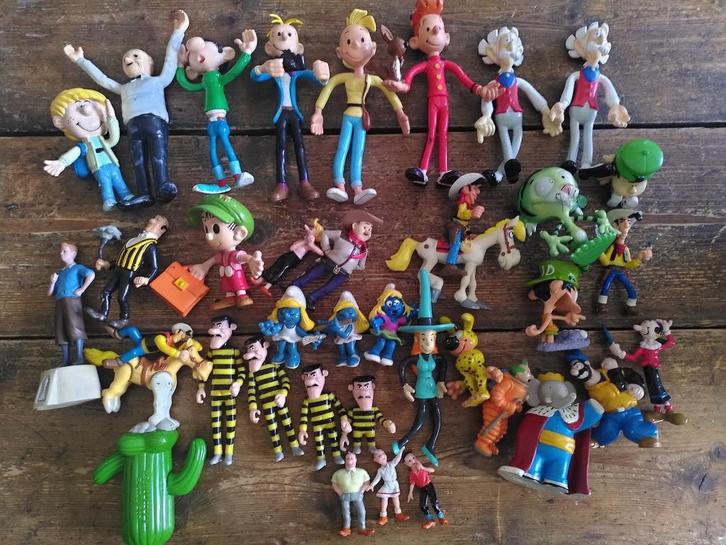 a vendre lot de petites figurines BD, Verzamelen, Beelden en Beeldjes, Gebruikt, Ophalen of Verzenden