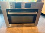 Bosch inbouw combi oven met automatische reiniging, Elektronische apparatuur, Ophalen, Zo goed als nieuw, Inbouw, Oven