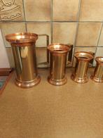 A vendre 7 pichets en cuivre étamé, Antiquités & Art, Enlèvement, Cuivre