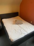 Bed, Huis en Inrichting, Slaapkamer | Bedden, Ophalen, Gebruikt, Zwart, Tweepersoons