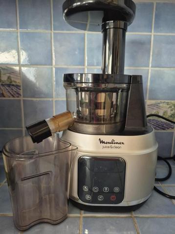 Moulinex Juice & Clean sapcentrifuge 179€ onder garantie beschikbaar voor biedingen
