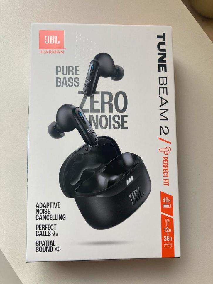 JBL Tune Beam 2, Audio, Tv en Foto, Hoofdtelefoons, Overige merken, Draadloos, Bluetooth, Ophalen of Verzenden