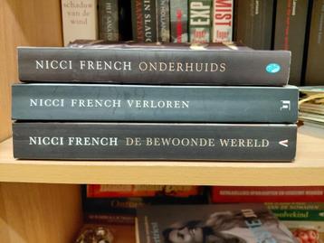 3 boeken van Nicci French  beschikbaar voor biedingen