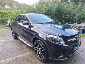 Mercedes 350 GLE Coupé, Auto's, Automaat, GLE, Zwart, Leder