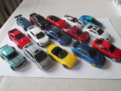 15 x Hot Wheels / Matchbox Japanische PKW's, Hobby en Vrije tijd, Modelauto's | Overige schalen, Gebruikt, Auto, Ophalen of Verzenden