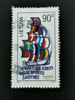 Litouwen 1997 - sport - 2e Spelen Baltische Zee - vlaggen, Ophalen of Verzenden, Overige landen, Gestempeld