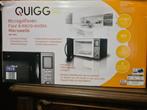 Microgolf met grill Quigg, Elektronische apparatuur, Microgolfovens, Ophalen, Grill, Zo goed als nieuw, Vrijstaand