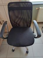 Bureaustoel met hoge rugleuning, Ophalen, Gebruikt, Zwart, Bureaustoel